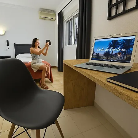 Hotel San Vicente - Centro Playa Conil De La Frontera Extérieur photo